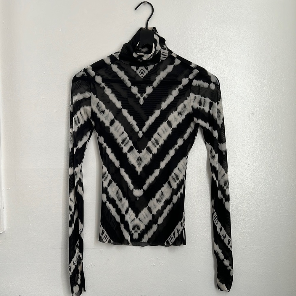 Sheer Turtle Neck - image 1